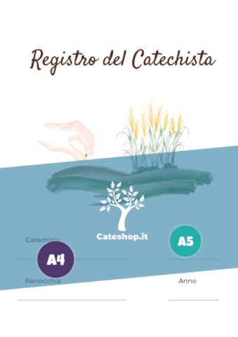 Registro del Catechista (fino a 20 bambini) - Prestampato Cateshop